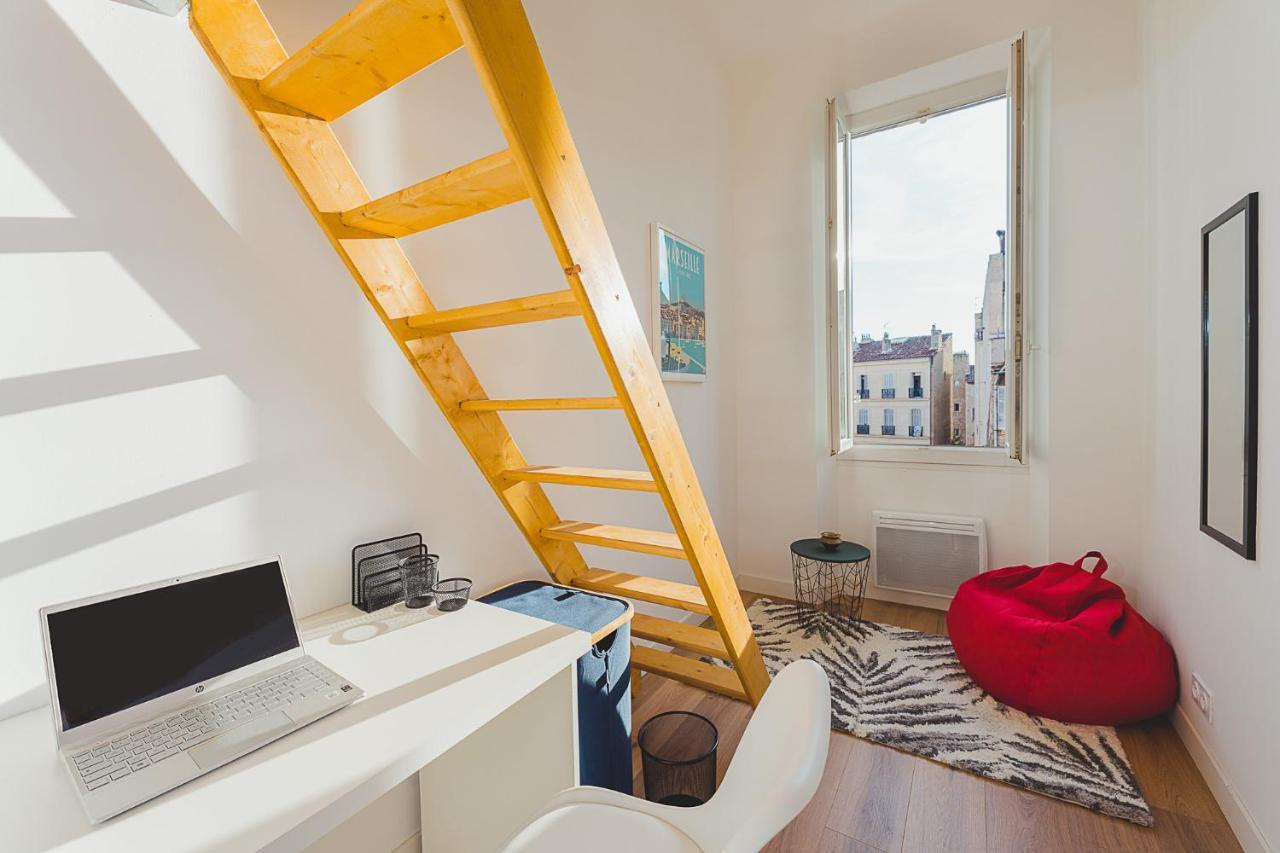 Magnifique T5 - Gare St Charles - 4 A 10 Personnes Apartment Marsilia Exterior foto