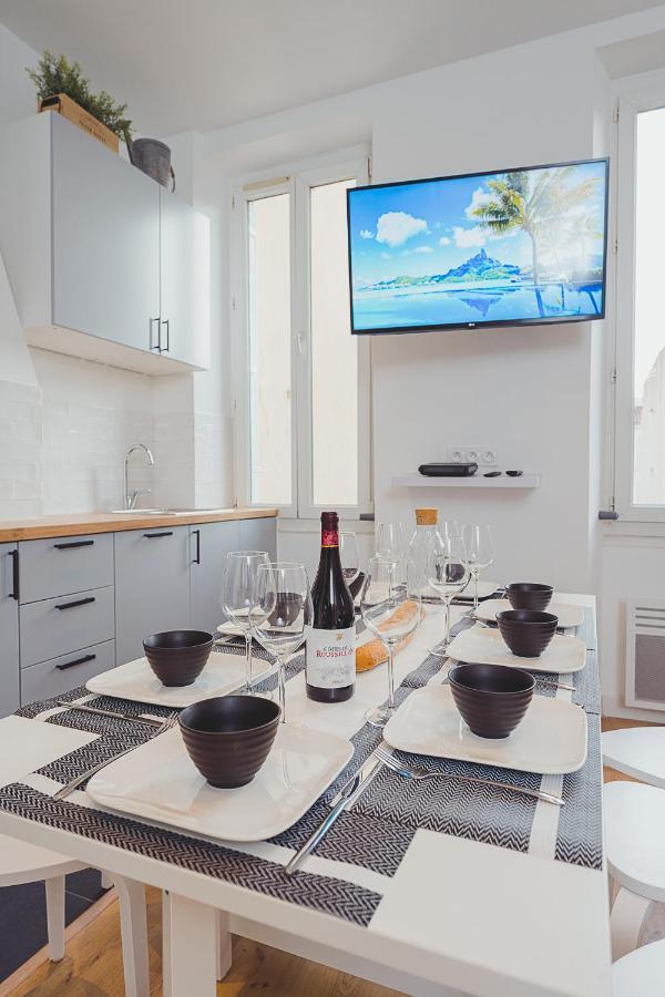 Magnifique T5 - Gare St Charles - 4 A 10 Personnes Apartment Marsilia Exterior foto