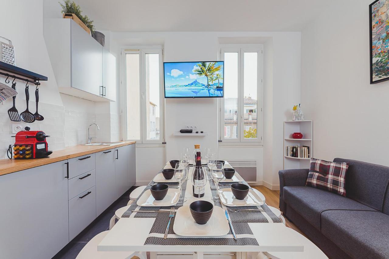 Magnifique T5 - Gare St Charles - 4 A 10 Personnes Apartment Marsilia Exterior foto